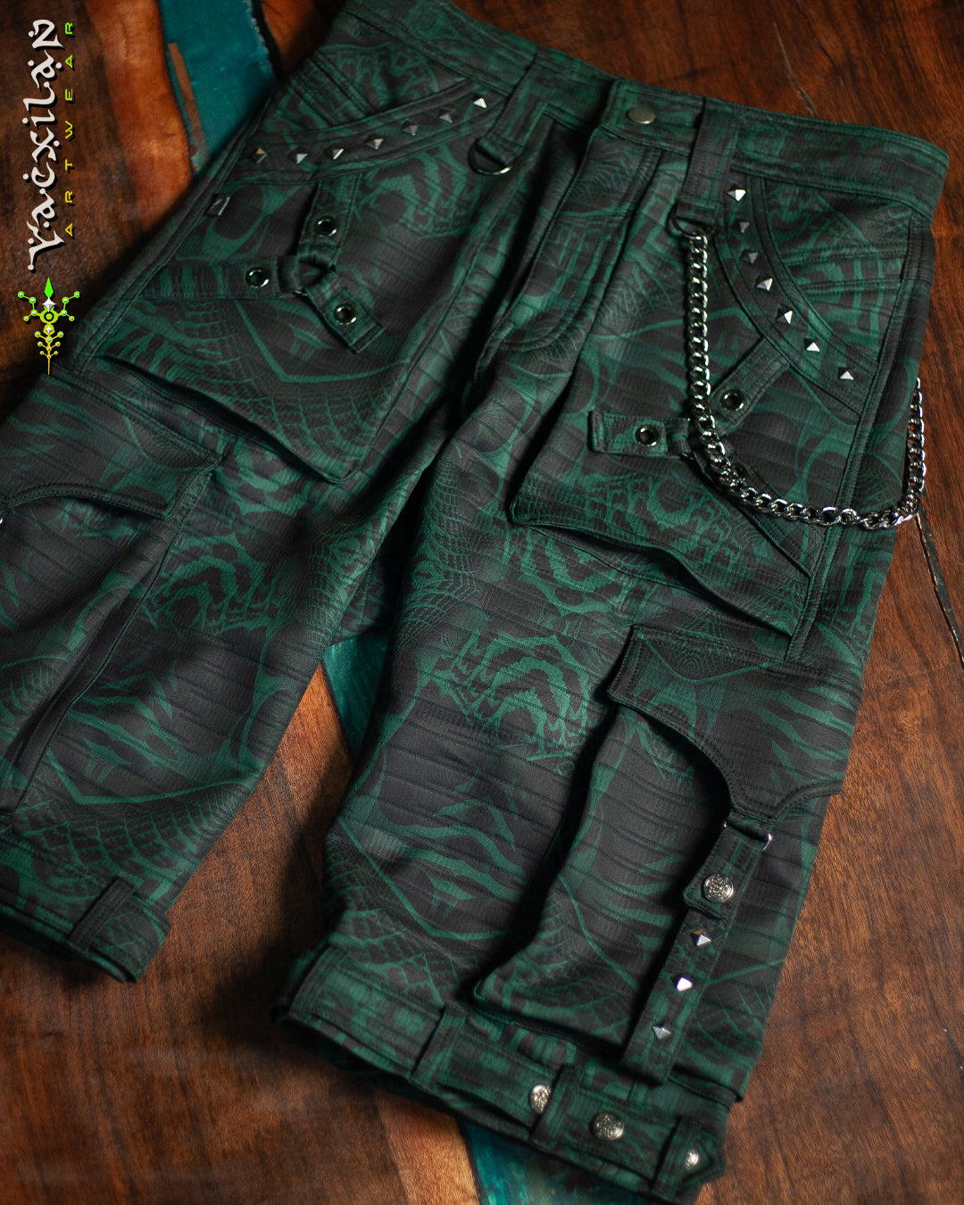 Corsaire Men / Punk Baggy Pockets High Tech - Bottlegreen FOREST SANDOKAN